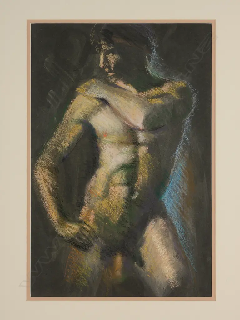 Charles Rose (1921-2017) 'Male nude', 1986, Image 1++
